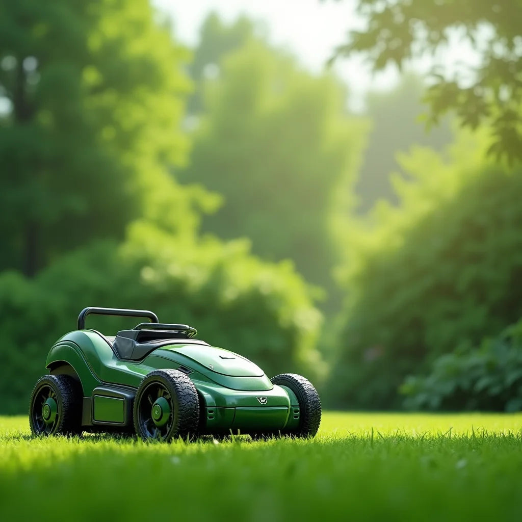 Robotic Lawn Mower - Robotic Lawn Mower for Effortless Green Lawns and Savings