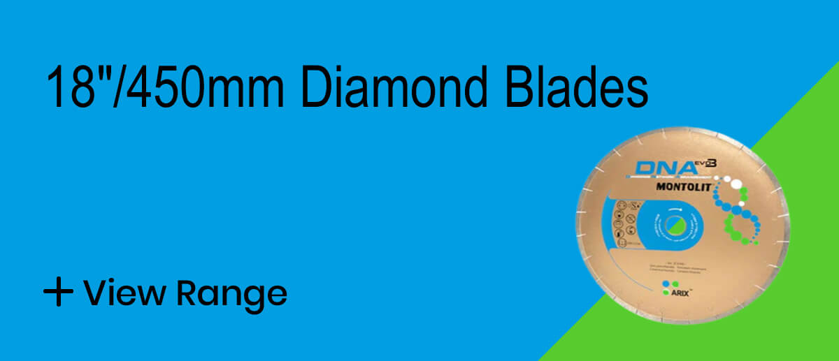 18"/450mm Diamond Blades