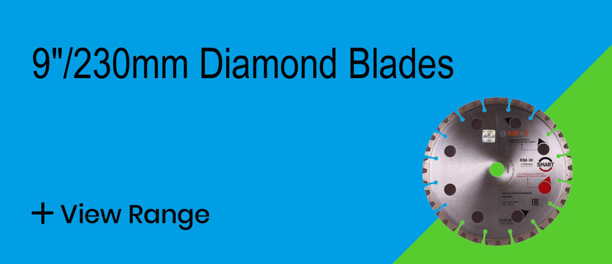 9"/230mm Diamond Blades