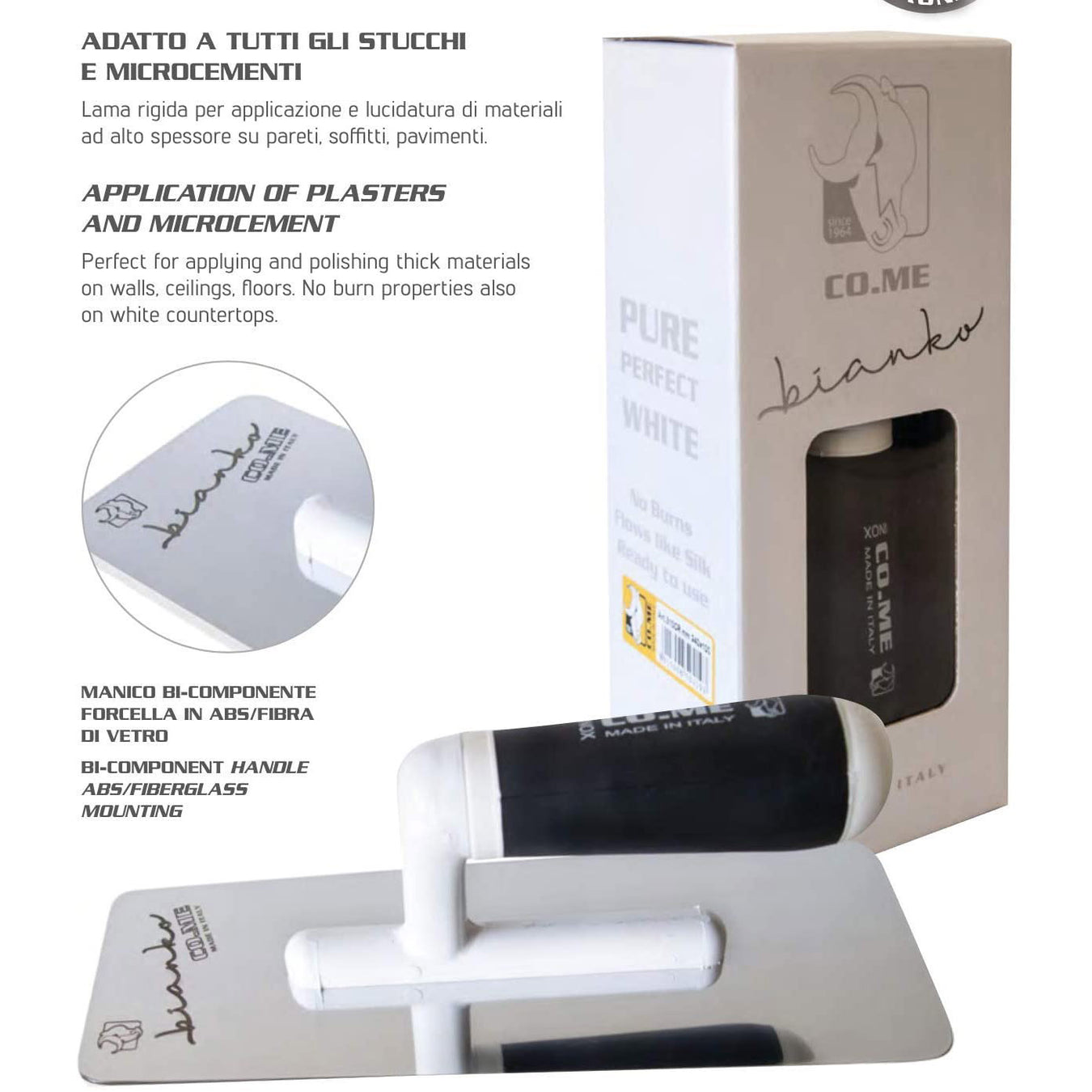 COME BIANKO - No Black Marks Range