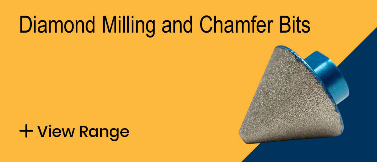 Diamond Milling and Chamfer Bits