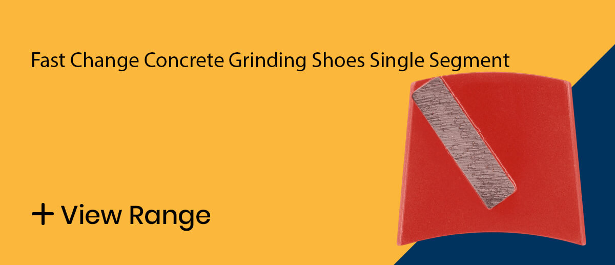Fast Change Concrete Grinding Shoes Single Segment