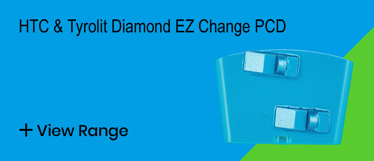 HTC & Tyrolit Diamond EZ Change PCD