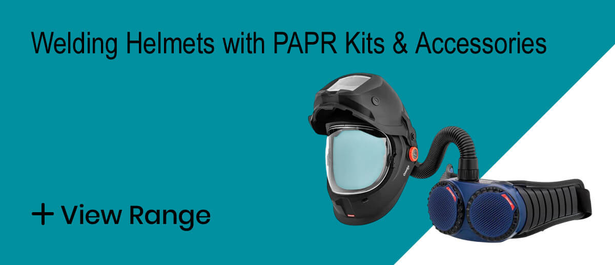 Welding Helmets with PAPR Kits & Accessories