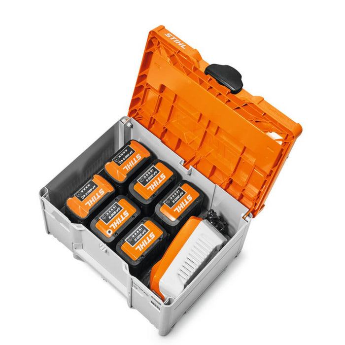 STIHL 0000 882 9704 AP Battery & Battery Charger Systainer System Storage Box - Med