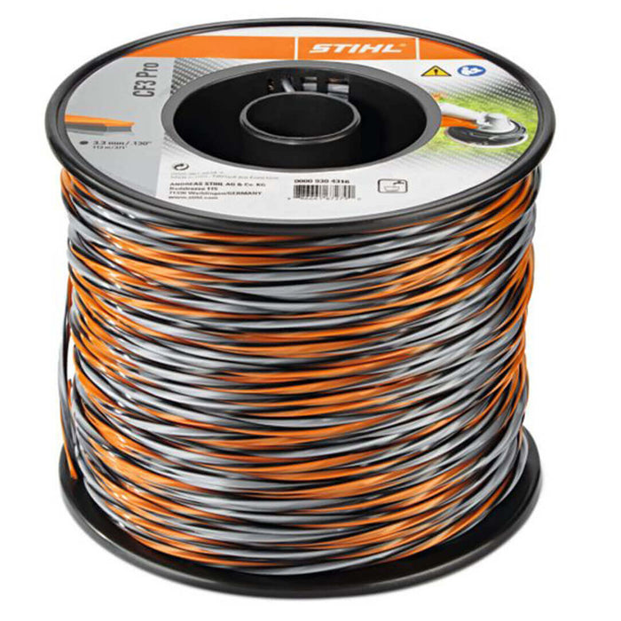 STIHL 0000 930 4316 CF3 Pro - 3.3 mm x 113 m - Cruciform Mowing Line