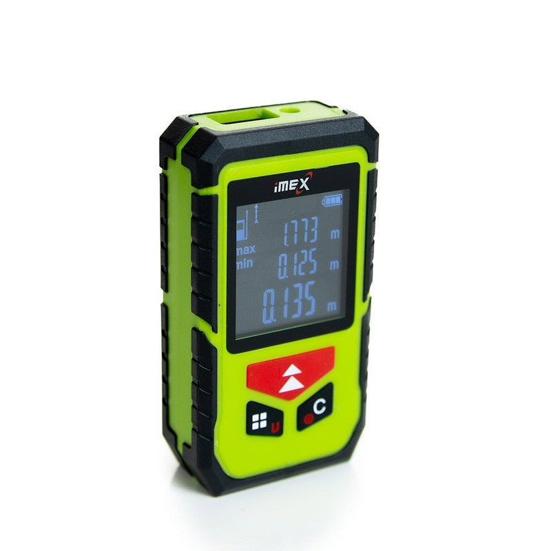 IMEX Red Beam Laser Distance Meter 40m