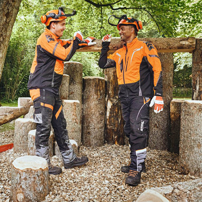 STIHL ADVANCE X-FLEX Protective Chain Saw Trousers - Black