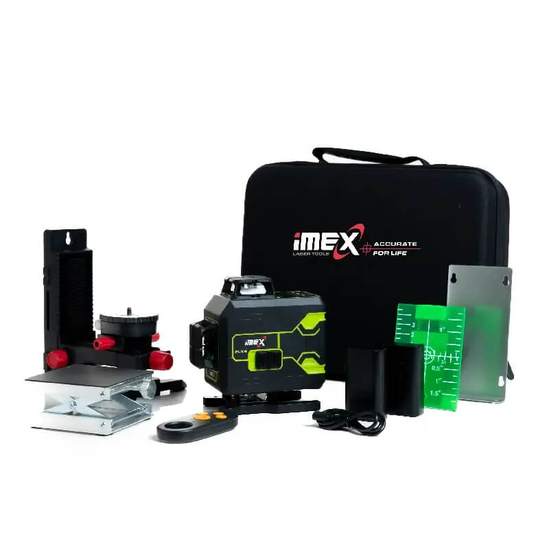 IMEX Green Beam 4D Line Laser Level