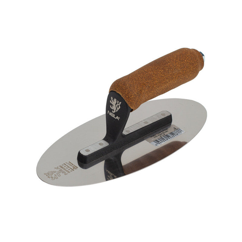 NELA 230x102mm Venetian Flex Gold Oval Trowel - 411