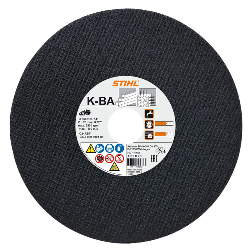 STIHL 0835 020 7001 Abrasive cutting Wheel - Stone - Betontool ...