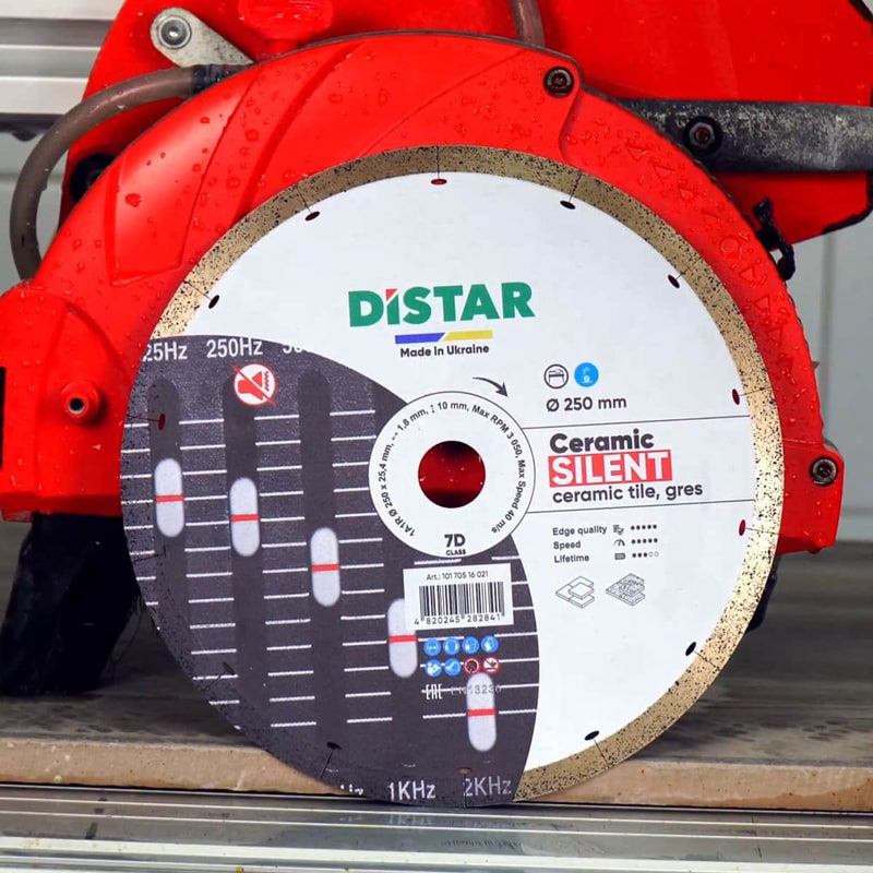 Distar Ceramic Silent Diamond Cutting Blade 1A1R 10170516021 - 1120529019