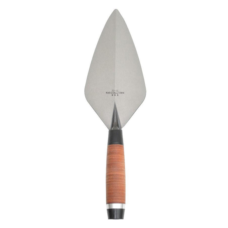 Marshalltown 12" London Brick Trowels Leather Handle 33L12 - 10334