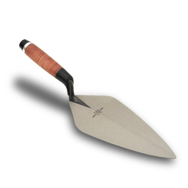 Marshalltown 12" London Brick Trowels Leather Handle 33L12 - 10334