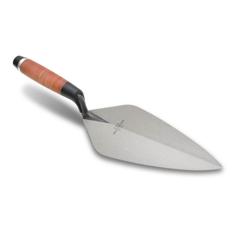 Marshalltown 330mm London Brick Trowel with Leather Handle - 33L13 - 10336