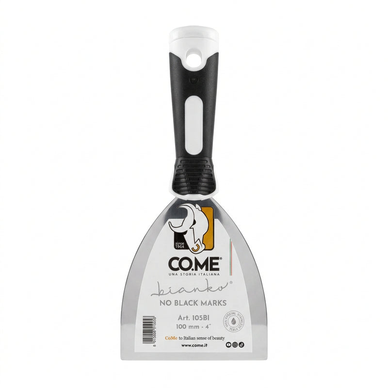 CO.ME BIANKO 100mm "No Black Marks" Spatula (105BI100)