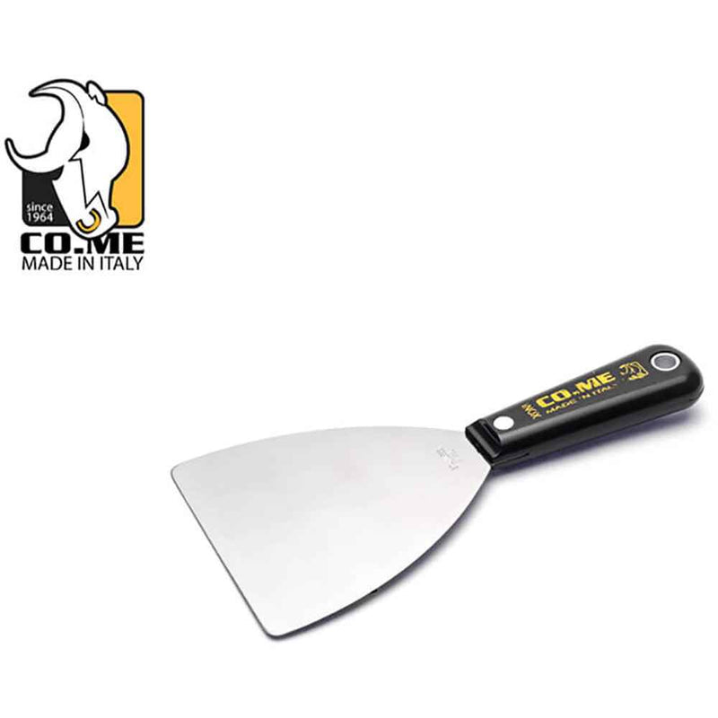 CO.ME 40mm Stainless Steel Scraper with Round Corners And Plastic Handle 105LU40