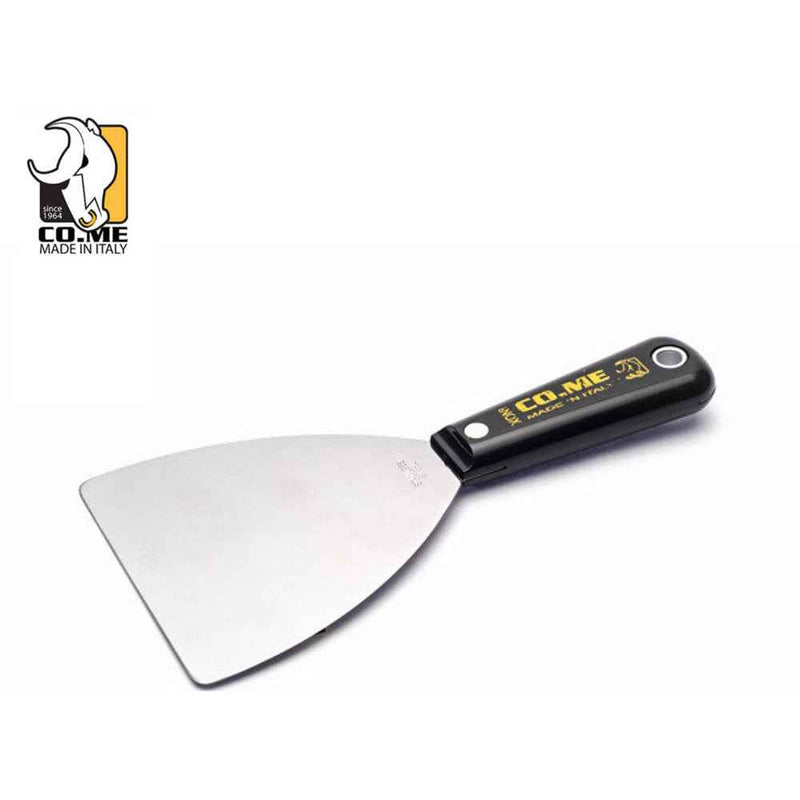 CO.ME 120mm Stainless Steel Scraper with Rounded Corners 105LU120