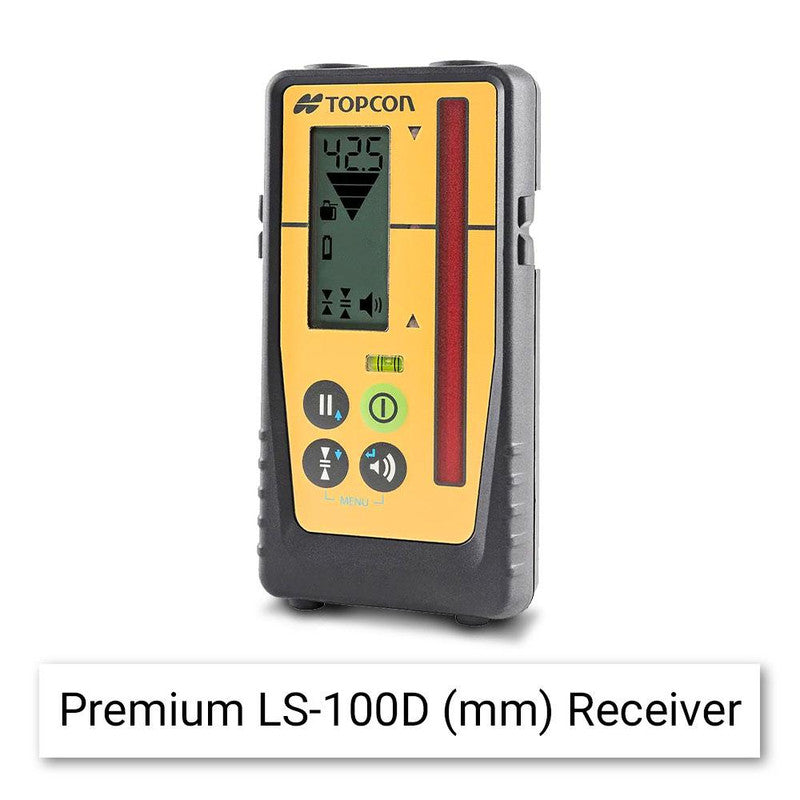 Topcon RL-HV1S Single Grade Rotating Laser (Rechargeable Battery with PREMIUM - LS110D Receiver)
