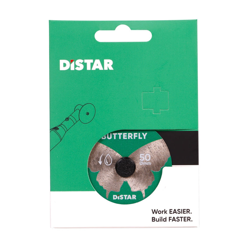 Distar Diamond Butterfly Cutting Blade 1A1R 50mm (1.97") / 9.6 mm arbor - 11120159031