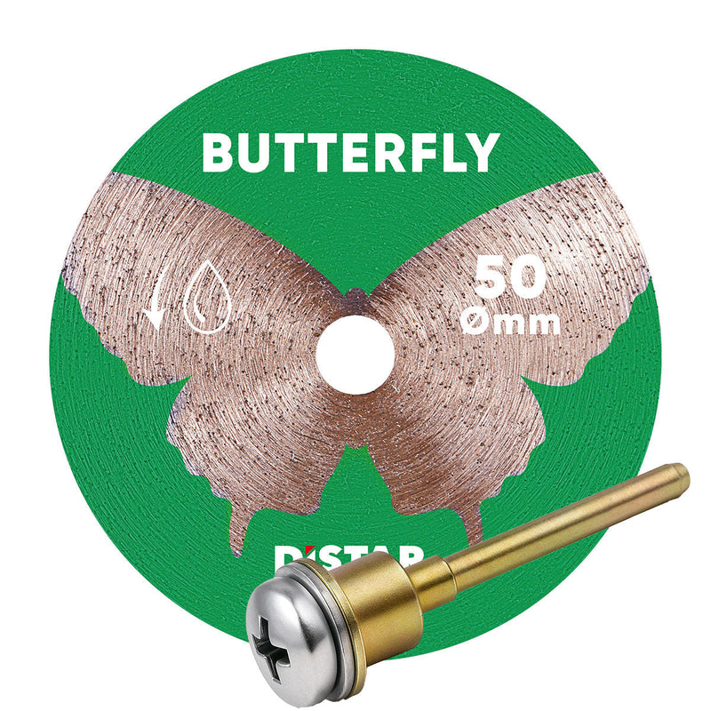 Distar Diamond Butterfly Cutting Blade 1A1R 50mm (1.97") / 9.6 mm arbor - 11120159031