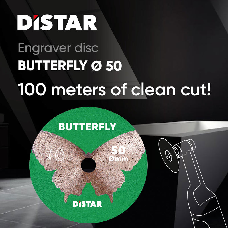 Distar Diamond Cutting Blade 50 Butterfly 3,2-3,0F - 11120159033