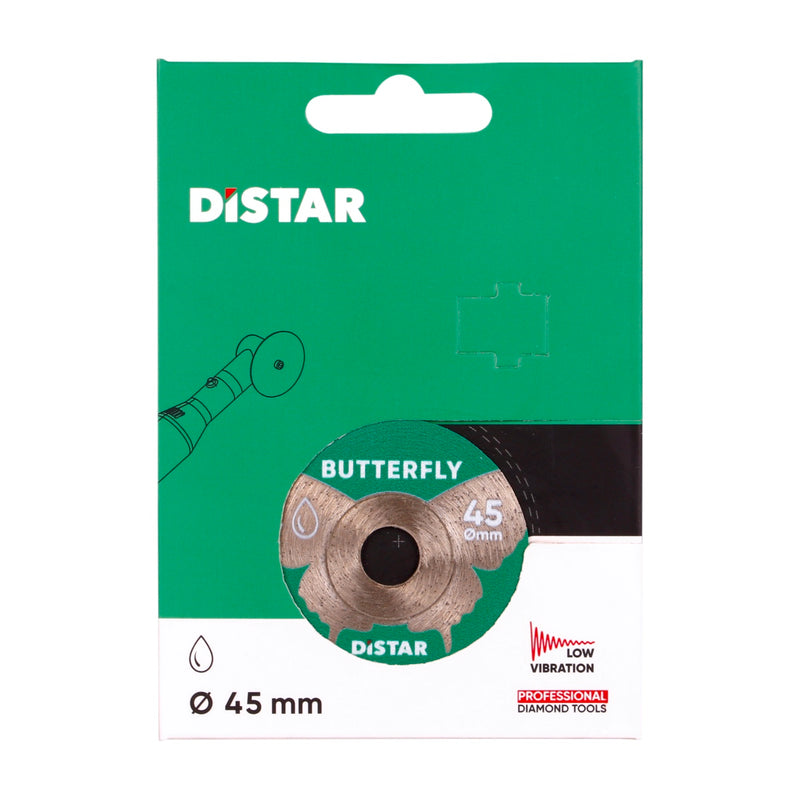 Distar Diamond Cutting Blade 1A1R 45x0,6x9,6h Butterfly - 11120159036