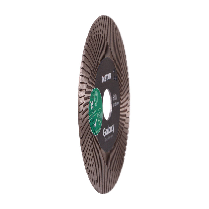Distar Galaxy 5" Diamond Blade for Porcelain Tile | 45° Mitre Cutting (No Grinding) - 11120159100