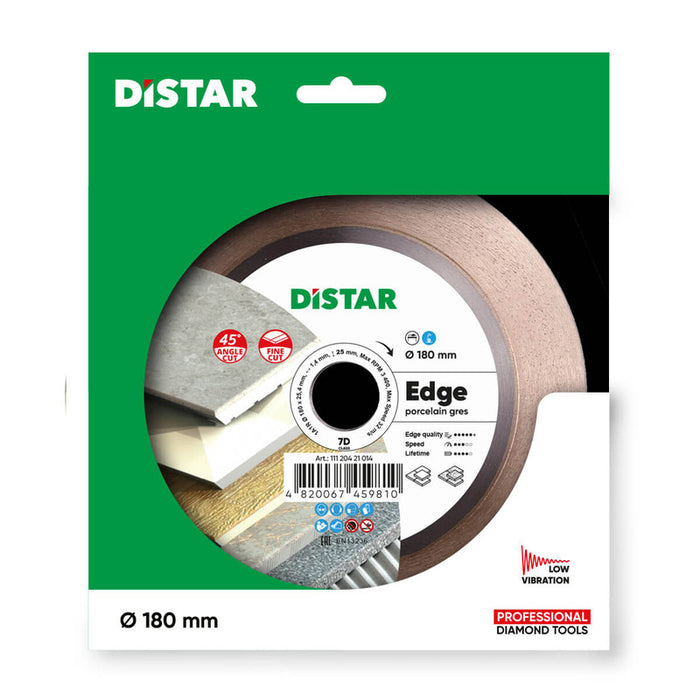 Distar Diamond Cutting Blade 1A1R 180 Edge - 11120421014