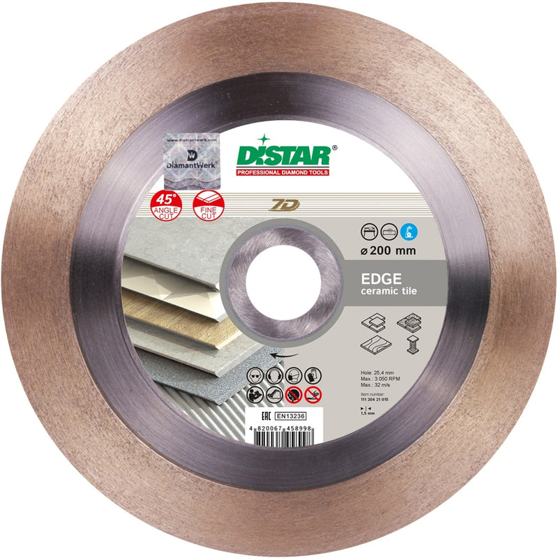 Distar 1A1R 230x1,4/1/1,6x25x25,4 Edge 11120421017 - Betontools Australia