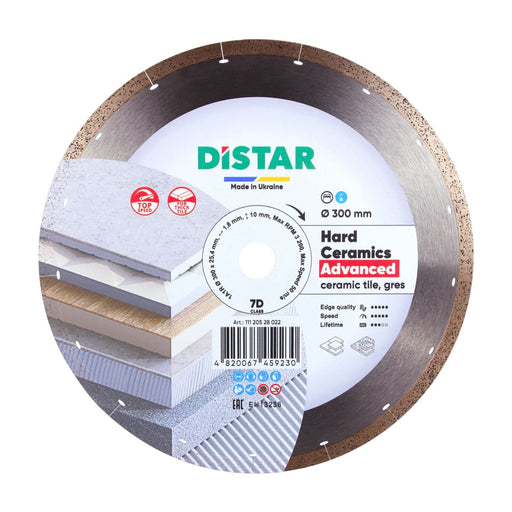 Distar 1A1R 300x1,8x10x25,4 Hard ceramics Advanced 11120528022 – DISTAR (image 1)