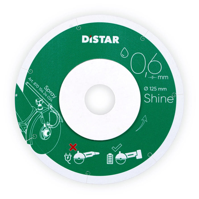 Distar Diamond Cutting Blade 1A1R Shine