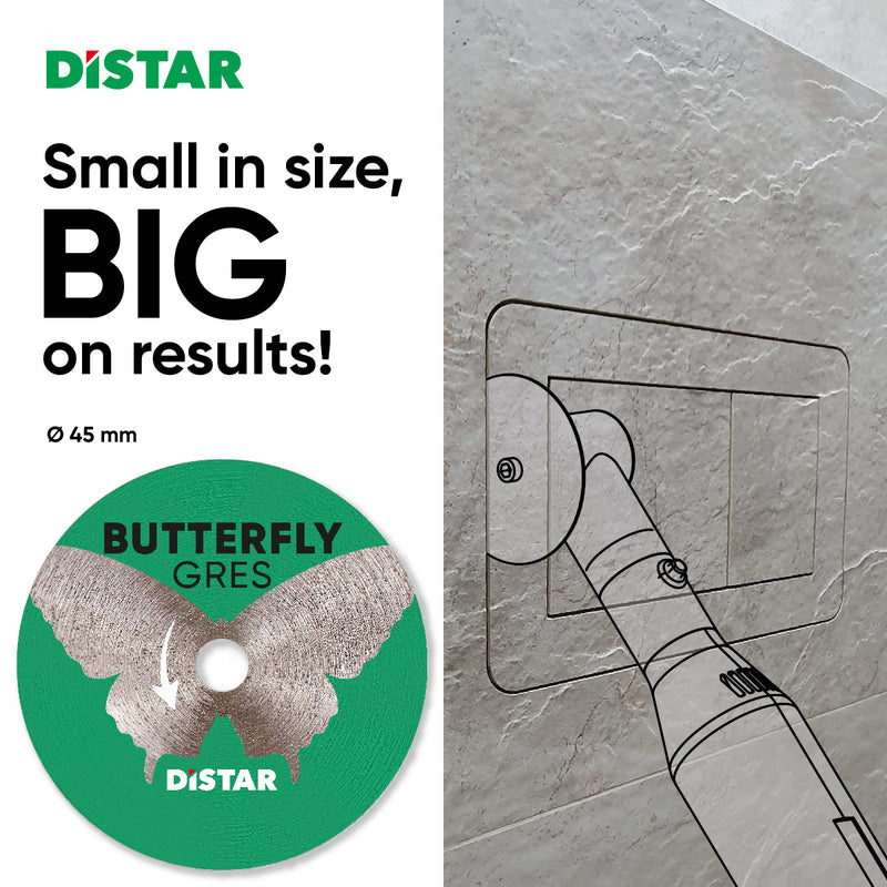Distar Diamond Cutting Blade 45x0,6x5,8 Butterfly - 11133048023