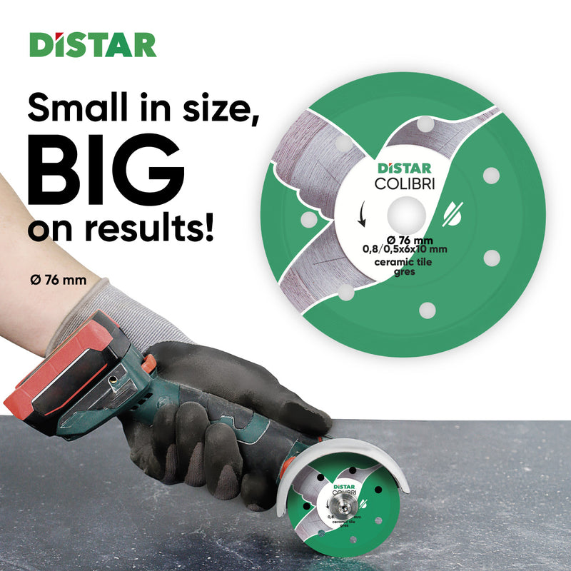 Distar Diamond Cutting Blade Distar 76x10H Colibri - 11139053029