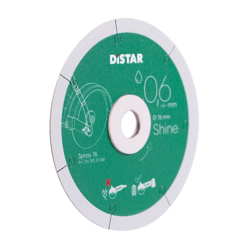 Distar Shine 3" Ultra-Thin Diamond Blade for Porcelain Tile - 11143158059