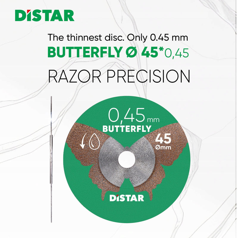Diamond Cutting Blade Distar 45x0,45x5,8H Butterfly - 11143158074