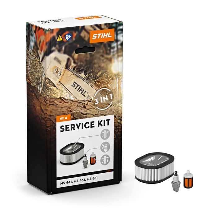 STIHL 11240074102 MS 441, MS 461, MS 881 Service Kit 4 for Chainsaw