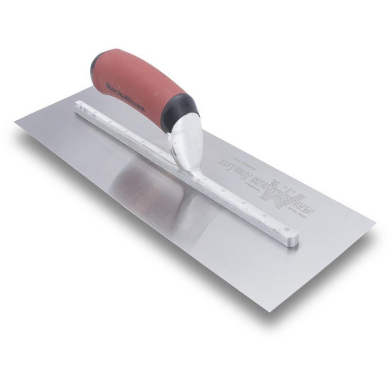Marshalltown Finishing Trowel - 356 X 121mm - Stainless - Durasoft - 11503 MXS73SD - Betontools Australia