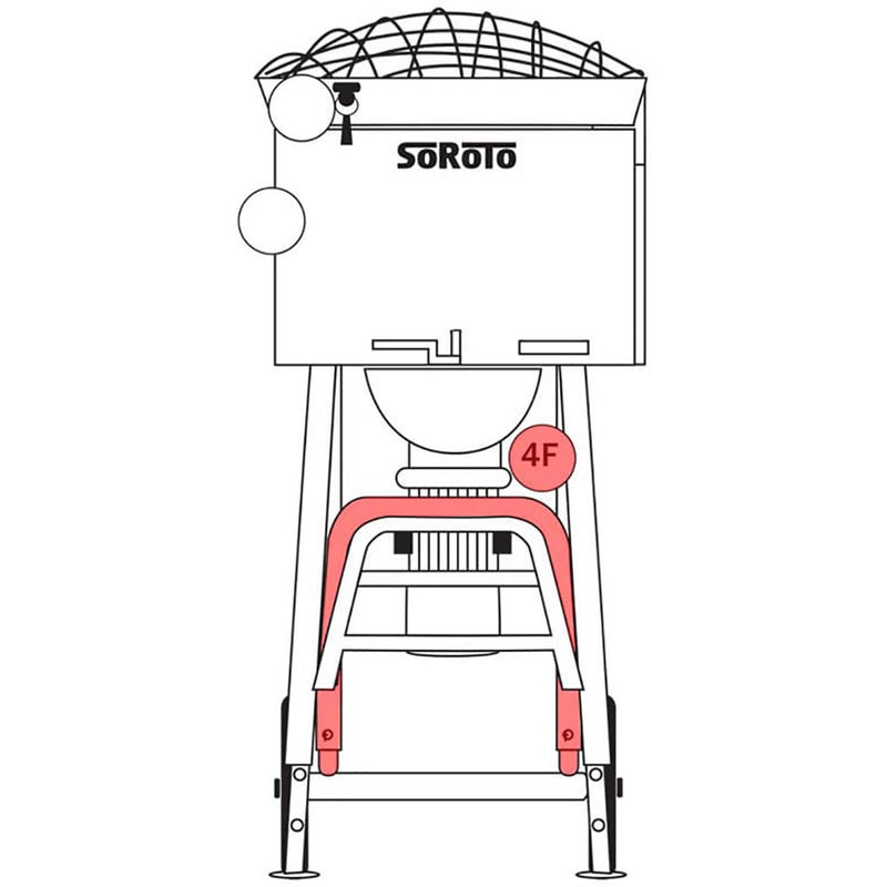 SoRoTo Frame, front part U-shape 120.004F