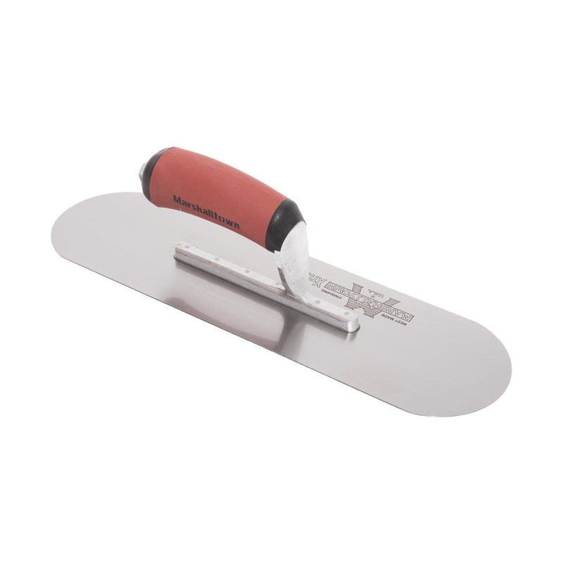 Marshalltown 356mm x 102mm High Carbon Steel Pool Trowel with DuraSoft Handle - SP14SD - 13113