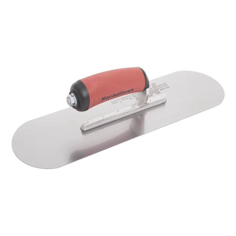 Marshalltown 356mm x 102mm High Carbon Steel Pool Trowel with DuraSoft Handle - SP14SD - 13113