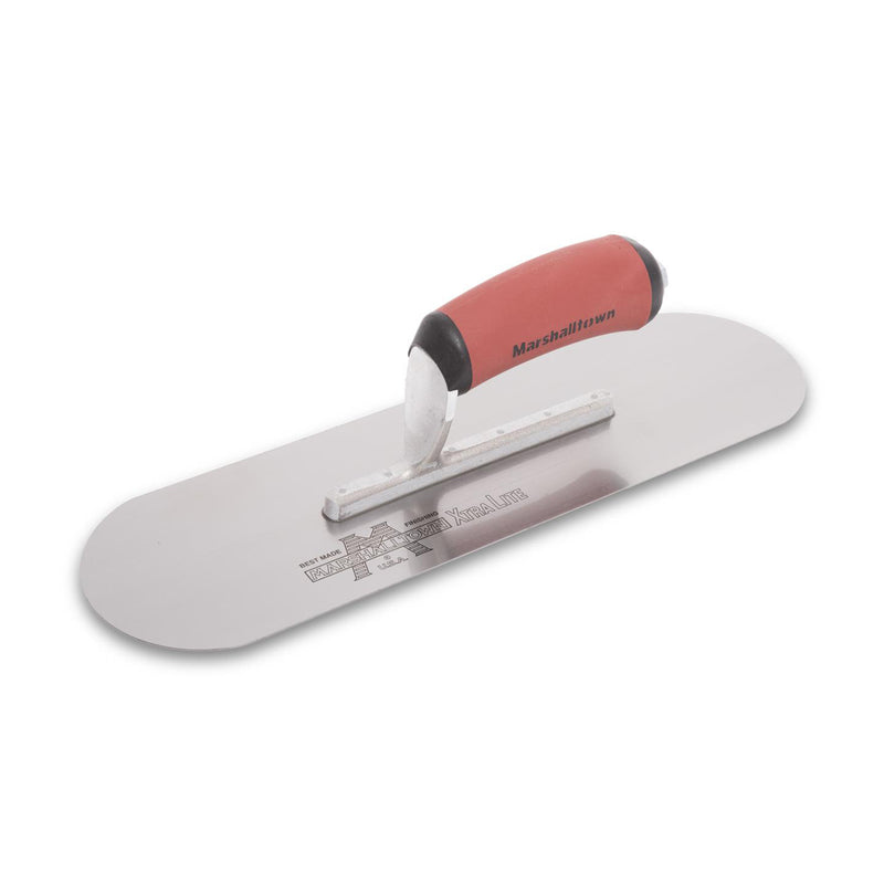 Marshalltown 356mm x 102mm High Carbon Steel Pool Trowel with DuraSoft Handle - SP14SD - 13113