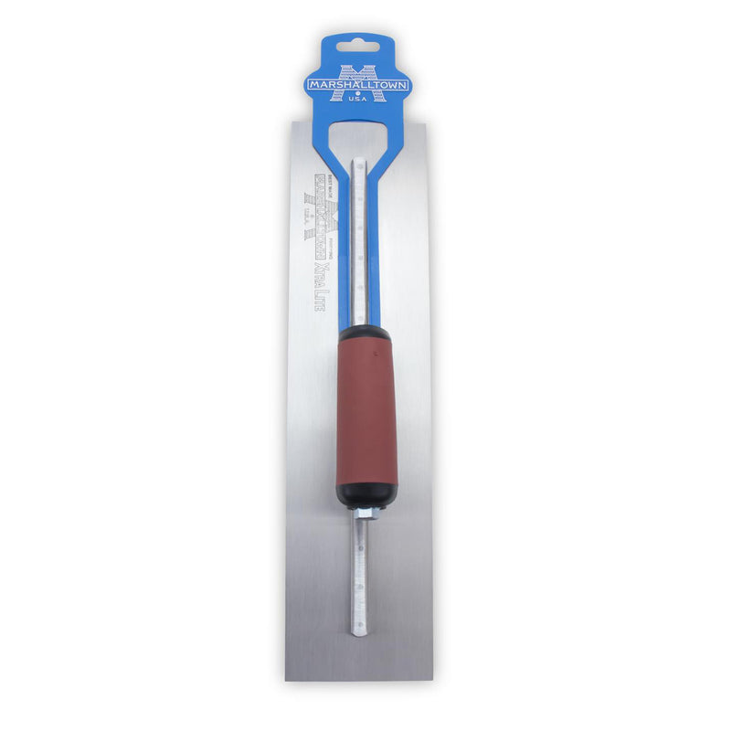 Marshalltown Finishing Trowel - 406 X 102 - Carbon - Durasoft - MXS66D - 13249 - Betontools Australia