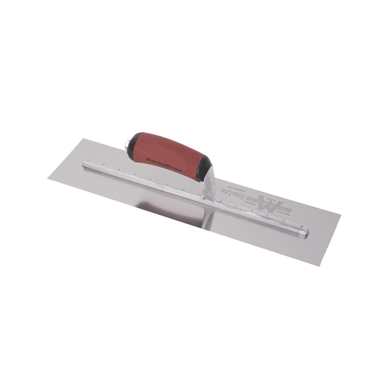 Marshalltown Finishing Trowel - 508 X 127 - Stainless - Durasoft - MXS64SSD - 13409 - Betontools Australia
