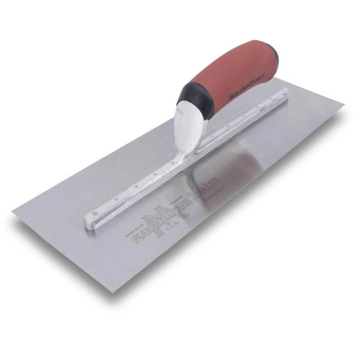 Marshalltown 356x121mm S/S Curved Durasoft Finishing Trowel - 13444 - MXS73SSD - Betontools Australia