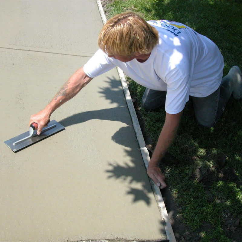 Marshalltown 356x121mm S/S Curved Durasoft Finishing Trowel - 13444 - MXS73SSD - Betontools Australia
