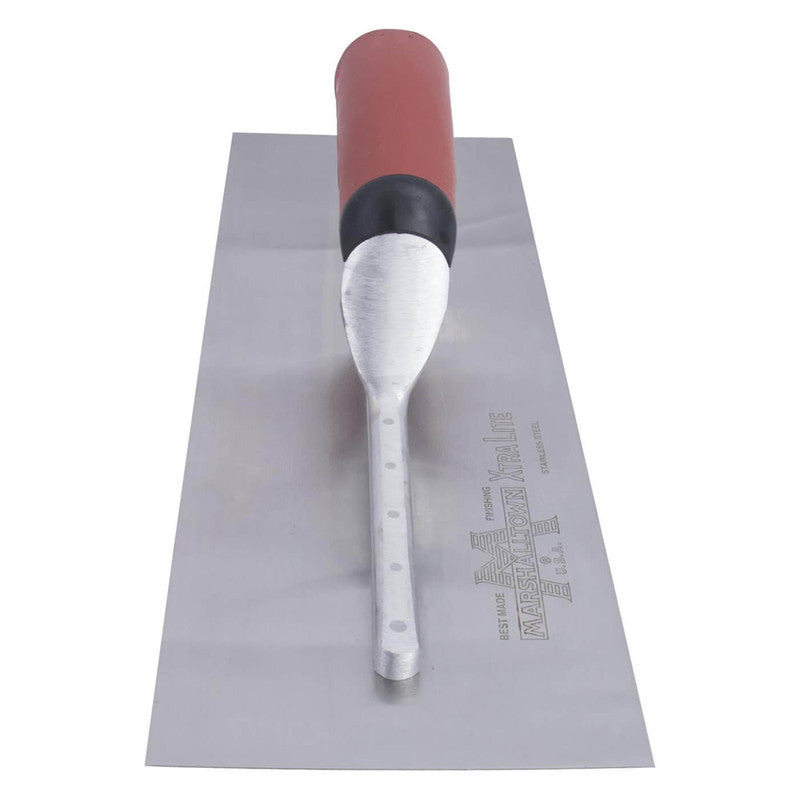 Marshalltown 356x121mm S/S Curved Durasoft Finishing Trowel - 13444 - MXS73SSD - Betontools Australia
