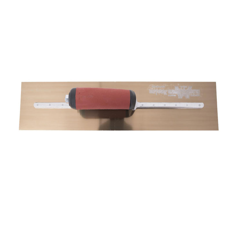 Marshalltown Finishing Trowel - 406 X 102 - Golden Ss - Durasoft - MXS66GSD - 13450 - Betontools Australia