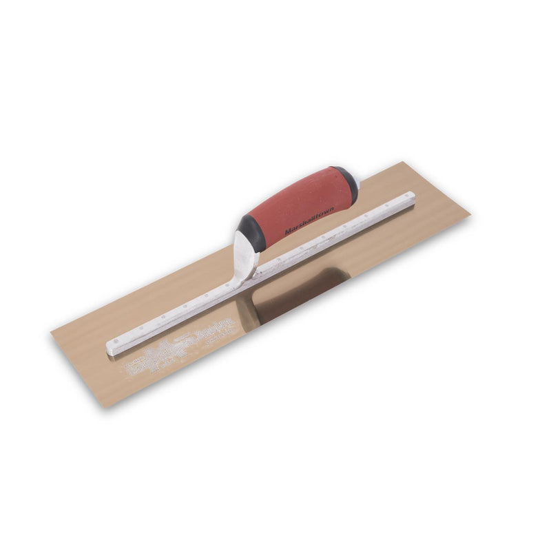 Marshalltown Finishing Trowel - 457 X 127 - Golden Ss - Durasoft - MXS815GD - 13451 - Betontools Australia