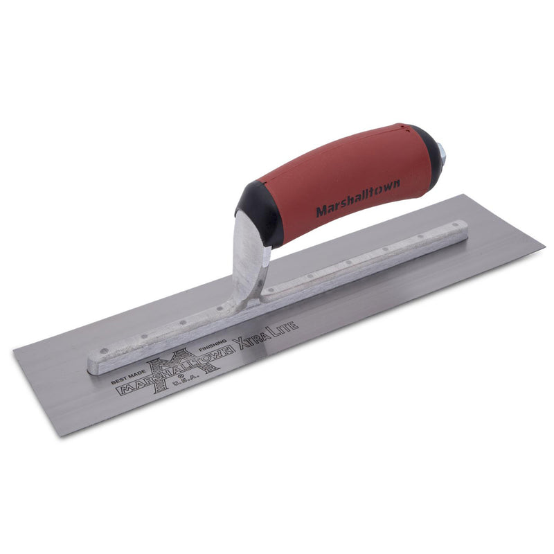 Marshalltown Finishing Trowel - 280 X 121 - Carbon - Durasoft - MXS3D - 13459 - Betontools Australia